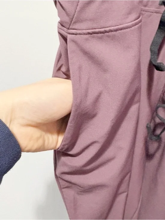 Backcountry On The Go Light Jumpsuit Boilersuit Size Small Huckleberry Mauve - Picture 7 of 16